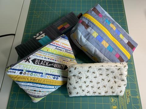 zippered pouches